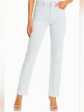 NWT WeWoreWhat Kick-Flare Stretch Denim in Super Bleached, Size 24
